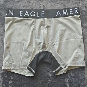 American Eagle Outfitters Gray and Black Boxer Briefs